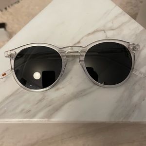 Brand New Christoper Cloos Sunglasses Paloma – On The Rocks Clear Colored Frames